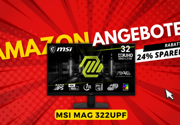 MSI MAG 322UPF Gaming Monitor mit ...
