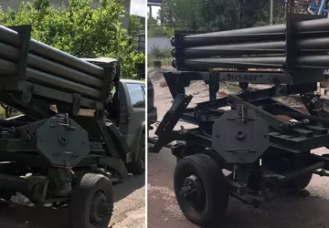 Die Ukraine hat ein kompaktes, gezogenes ...