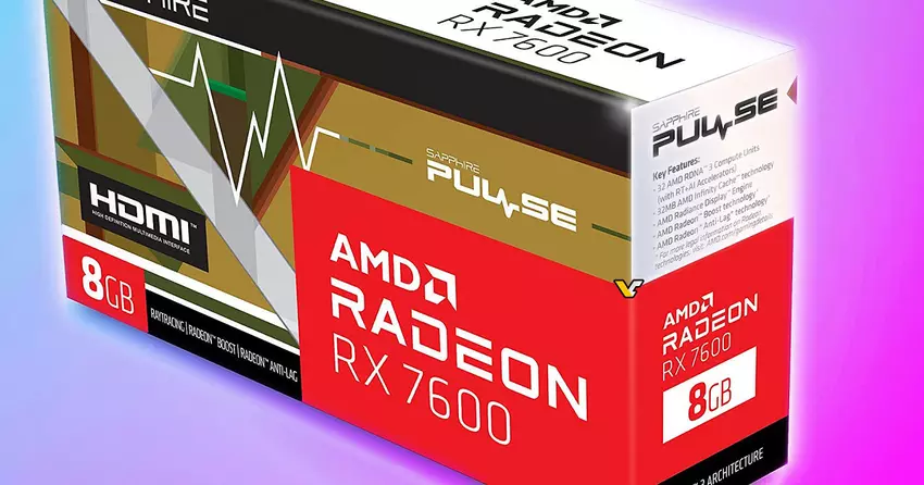 AMD Radeon RX 7600 für $ 269 wird die billigste Grafikkarte der neuen Generation sein