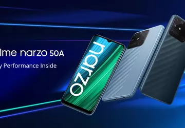 Realme Narzo 50A: MediaTek Helio G85-Prozessor, ...