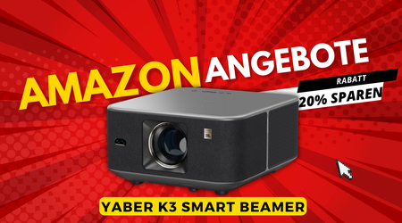 Yaber K3 Smart Beamer mit Google TV – Jetzt 140€ günstiger!