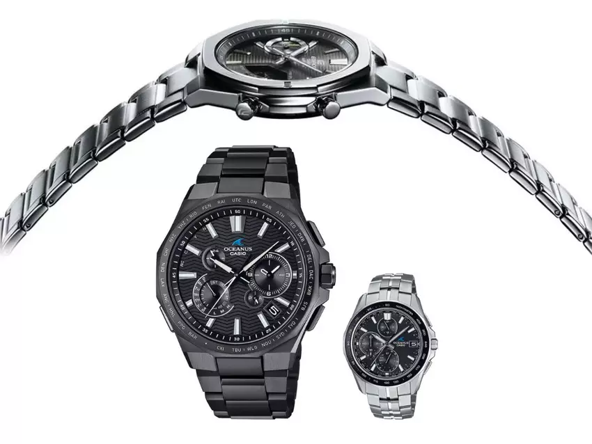 Casio Edifice und Oceanus Uhren