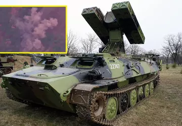 Ukrainische Streitkräfte zerstören russisches Boden-Luft-Raketensystem Strela-10 ...