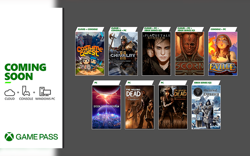 Die ersten beiden Staffeln von The Walking Dead, Scorn, A Plague Tale: Requiem und andere: Die Liste der Spiele, die vom 4. bis 18. Oktober in die Xbox Game Pass-Bibliothek aufgenommen werden