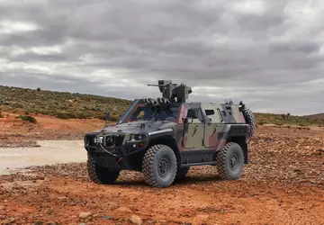 Türkische gepanzerte Otokar Cobra II-Fahrzeuge bei ...