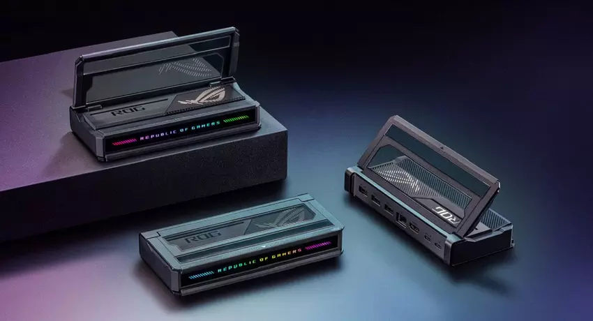 ASUS präsentiert das ROG Bulwark Dock: Eine 7-in-1-Dockingstation für Gamer