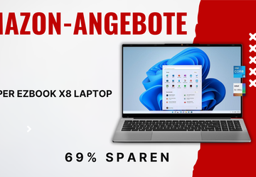 Jumper EZbook X8 Laptop: Leistungsstarker 15.6" ...