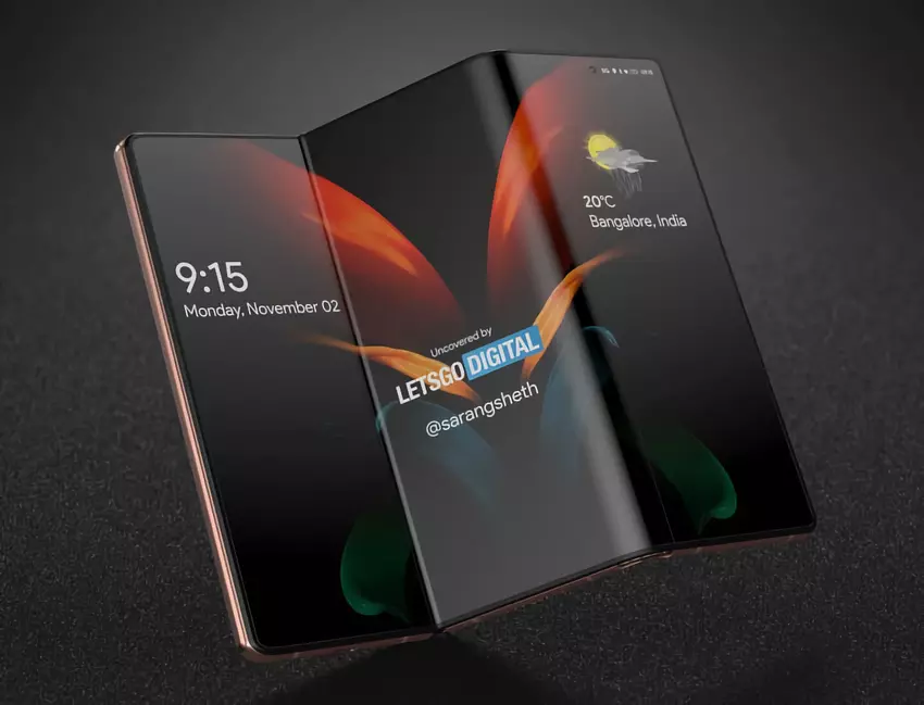 Diese Woche wird Samsung seinen S-Foldable-Bildschirm für das Galaxy Z Fold Tab vorstellen, der von beiden Seiten faltbar sein wird