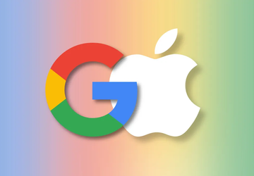 Apple hat sich mit Google zusammengetan, ...