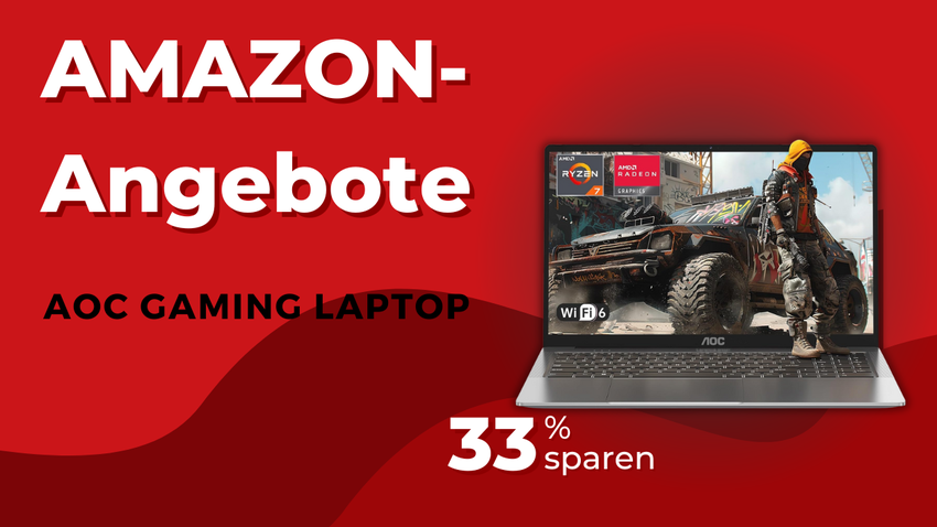 AOC Gaming Laptop Ryzen-AX16 PRO – Jetzt 229€ günstiger!