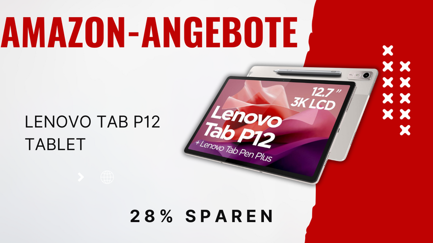 Lenovo Tab P12 Tablet – Jetzt 110€ günstiger!