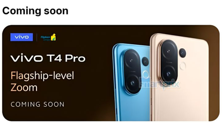 Vivo T4 Pro Werbebanner-Leck wirft Licht auf sein Design und seine Kamera