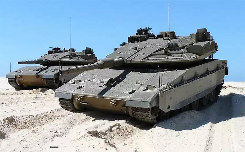 Die israelische Armee erhält eine neue Generation von Merkava 5 Barak-Panzern