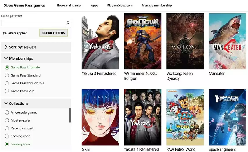 Spiele, die den Xbox Game Pass Ende Februar 2025 verlassen