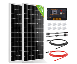 ECO-WORTHY 200-Watt-Solarmodul-Bausatz