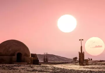 Star Wars Tatooine in unserem Universum ...