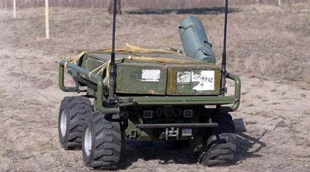 Ukraine genehmigt den Einsatz der neuen Bodendrohne D-21