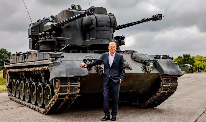 Deutschland übergibt der Ukraine drei weitere Gepard-Flugabwehrsysteme zur Abwehr russischer und iranischer Drohnen