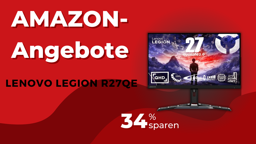 Lenovo Legion R27qe Gaming Monitor – Sparen Sie jetzt 94€!