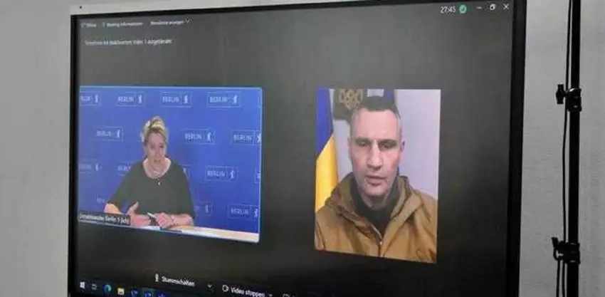 Eine halbe Stunde lang sprach der Regierende Bürgermeister von Berlin per Videoschalte mit dem falschen Vitali Klitschko. Sieht so aus, als wäre hier Deep Fake involviert