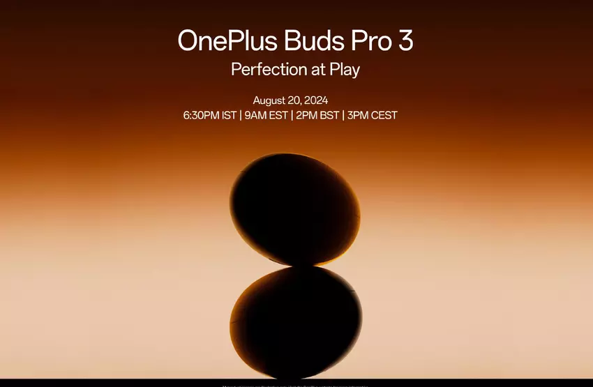 Es ist offiziell: Die OnePlus Buds Pro 3 werden am 20. August bei einer Präsentation vorgestellt