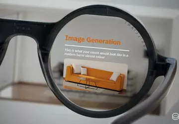 Das Startup Brilliant Labs hat Frame ...