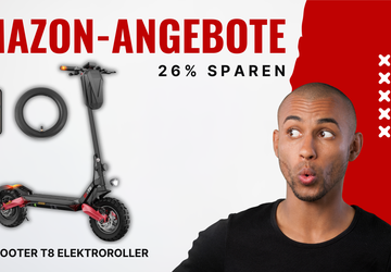 ISCOOTER T8 Elektroroller mit Straßenzulassung – ...