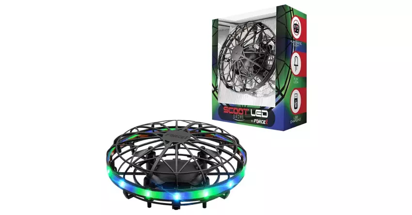 Force1 Scoot LED drohnen für kinder test