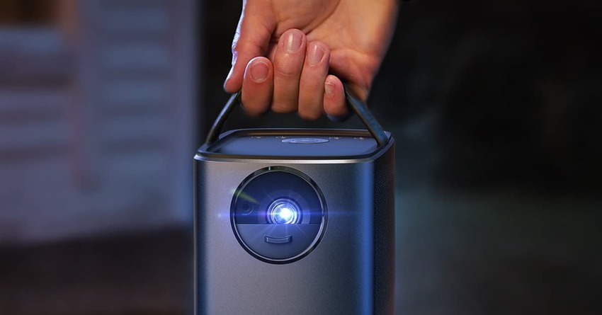 Anker Nebula Mars II Pro wandbild malen mit projektor