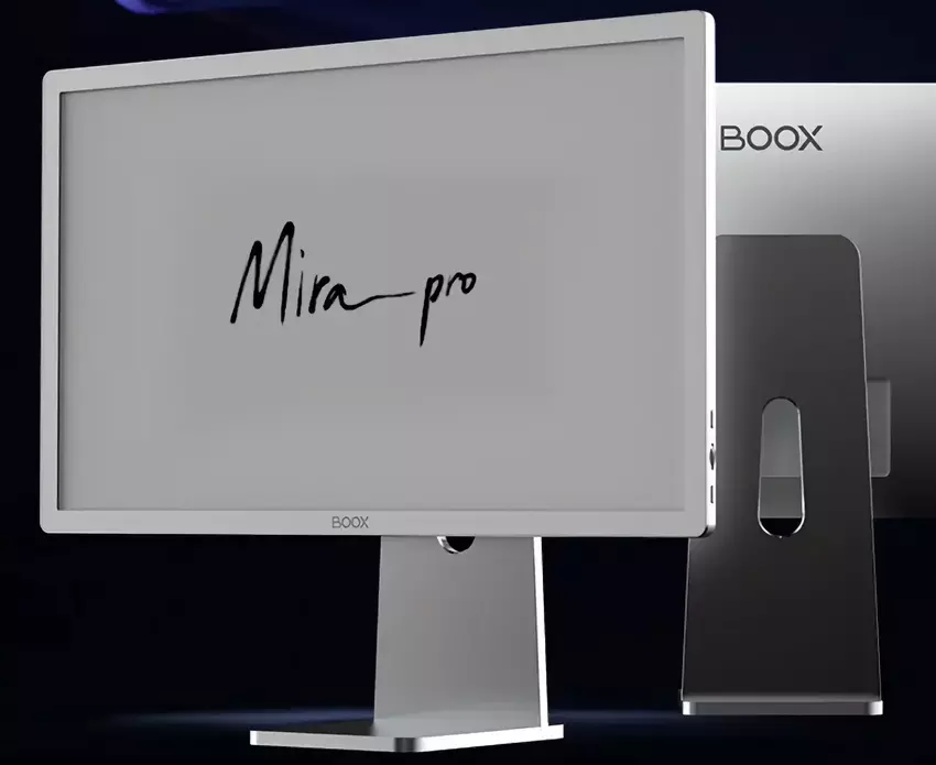 Onyx Boox hat eine aktualisierte Version des Mira Pro vorgestellt: 25,3-Zoll-Monitor mit E-Ink-Bildschirm und integrierter Hintergrundbeleuchtung