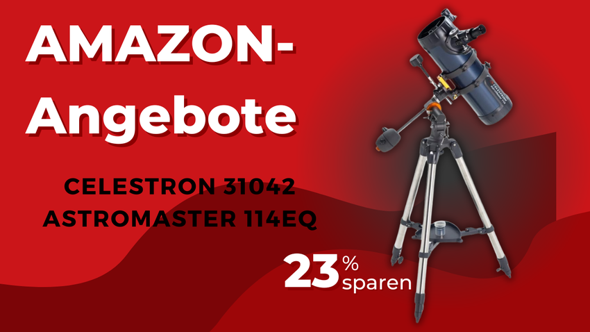 Celestron AstroMaster 114EQ Teleskop – Jetzt 60€ günstiger!