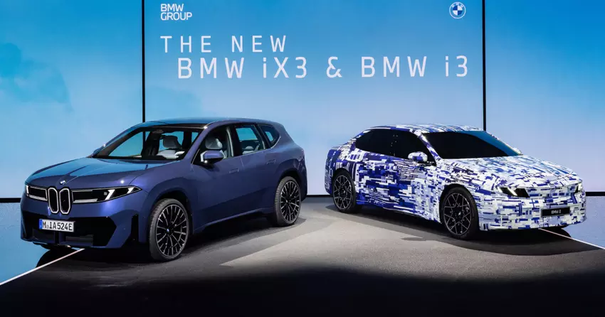 Weltweite Premiere des BMW iX3 und BMW i3