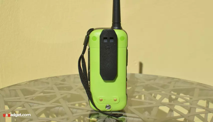 Retevis EzTalk 5 Bildschirm GPS-Koordinaten