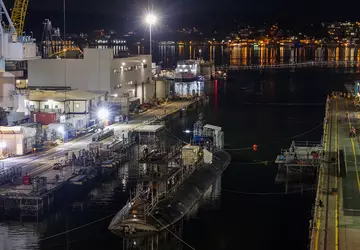 Die US-Marine hat Fotos des atomgetriebenen ...