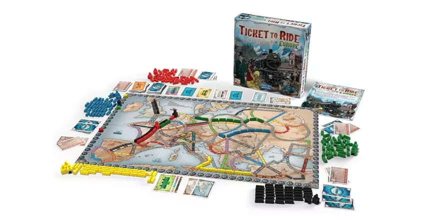 Ticket to Ride preiswerte Gesellschaftsspiele