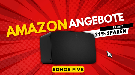 Sonos Five Premium-Lautsprecher – Jetzt 200€ sparen und audiophilen Klang erleben!