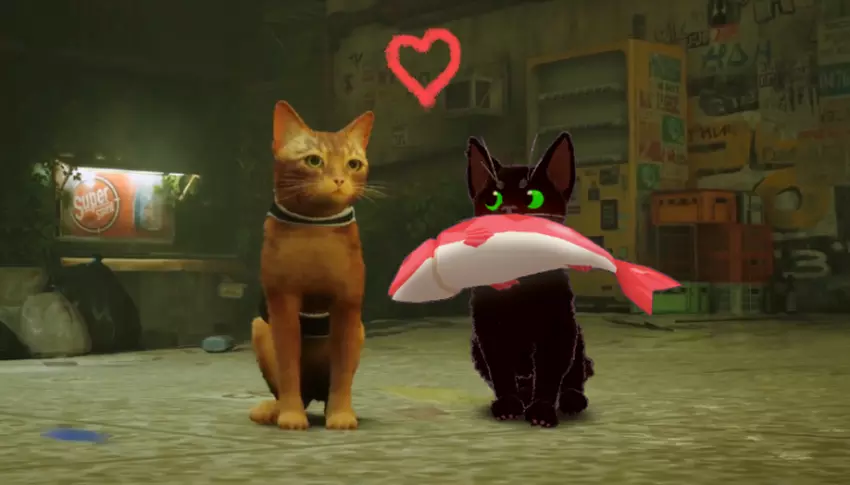 Der Autor von Katzenspielen organisierte einen süßen Flashmob rund um Stray 