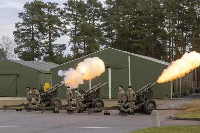 Eine feierliche Veranstaltung zur Wiederherstellung der Teilung