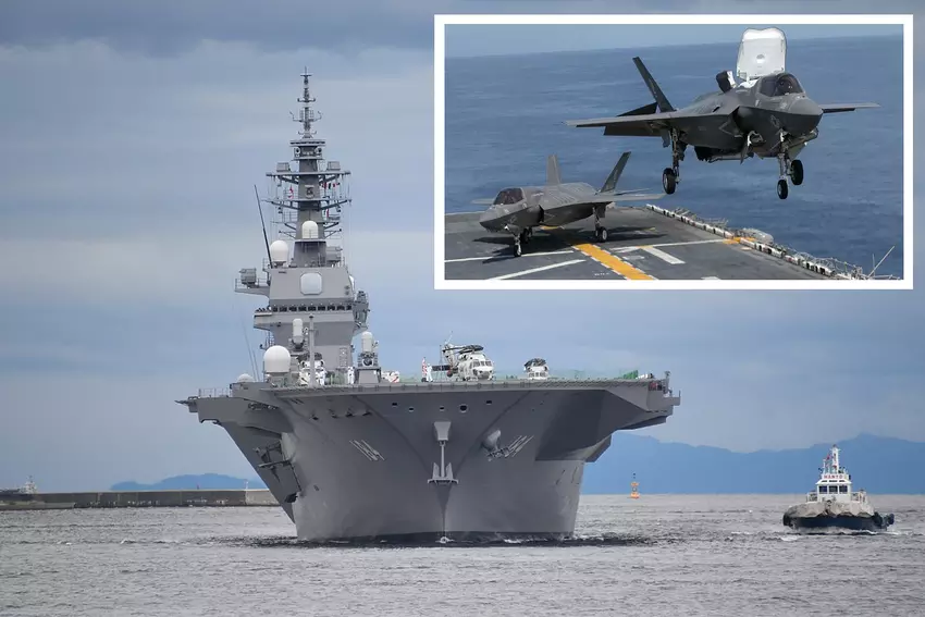Japan baut Flugzeugträger der Izumo-Klasse für US-Kampfflugzeuge der fünften Generation F-35B Lightning II