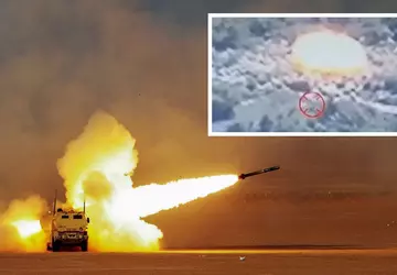 HIMARS/MLRS zerstörte spektakulär den russischen Panzermörser ...