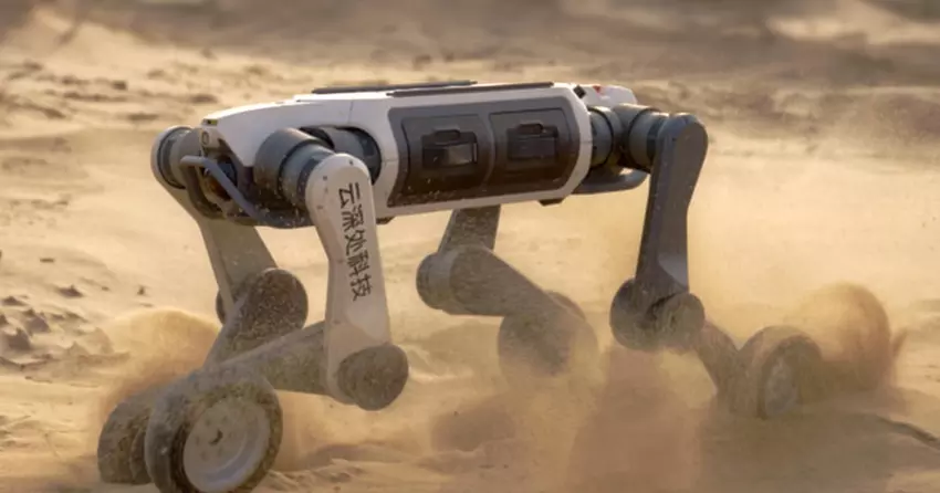 Deep Robotics Lynx M20: ein Roboterhund auf Rädern, der die Fracht der Retter transportiert (Video)