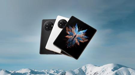Tecno Phantom V Fold - biegsames Smartphone mit Dimensity 9000+, zwei LTPO AMOLED-Bildschirmen bei 120Hz und fünf Kameras ab $1100