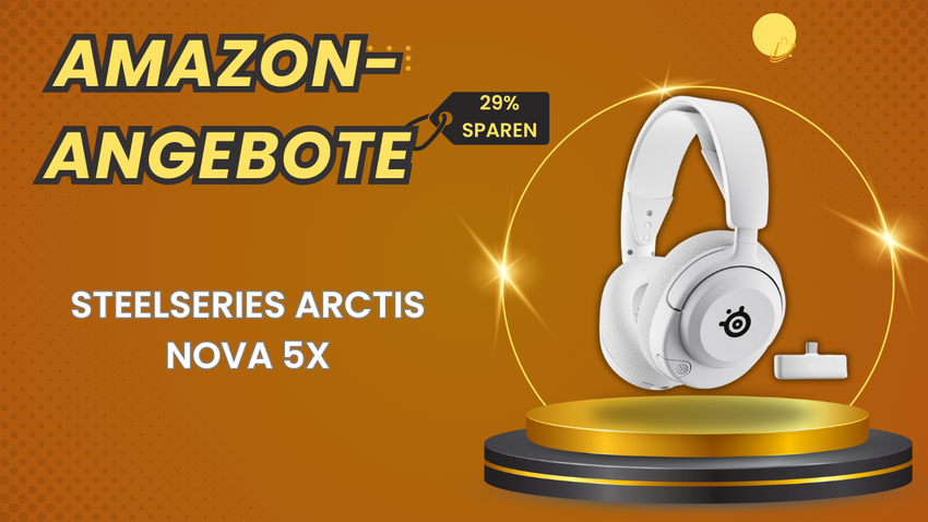SteelSeries Arctis Nova 5X Wireless Gaming Headset – Sparen Sie 40€!