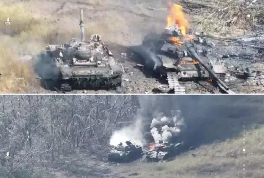 Eine 500-Dollar-Kamikaze-Drohne hat einen seltenen russischen T-90A-Panzer im Wert von mindestens 2,5 Millionen Dollar zerstört