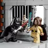 Eine Nahaufnahme des LEGO Todesstern.