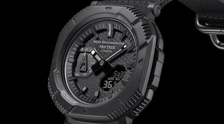 Casio präsentiert in Zusammenarbeit mit White Mountaineering die stylische Pro Trek PRJ-B001WM-1 Uhr in Schwarz