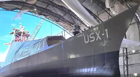 Die USA haben eine 50 Meter lange Marinedrohne entwickelt, die Flugabwehrraketen tragen kann