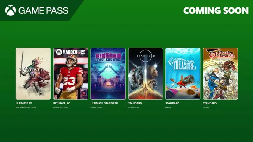 Xbox Game Pass-Abonnenten können im Februar einige große Neuerscheinungen erwarten: Starfield ist im Standardtarif erhältlich.