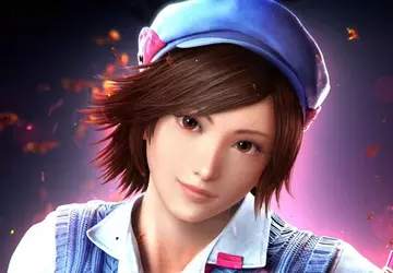 Die junge Asuka Kazama zeigt ihre ...