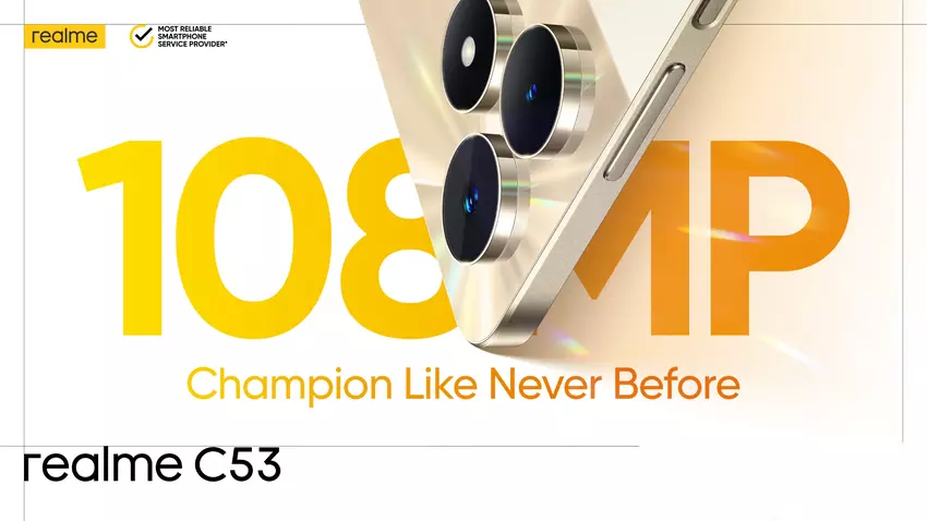 Eine neue Version des realme C53 wurde enthüllt: 90Hz LCD-Display, Unisoc T612 Chip, 108 MP Kamera und 5000 mAh Akku